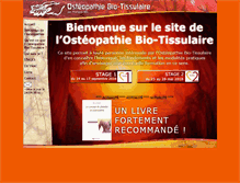 Tablet Screenshot of osteopathie-bio-tissulaire.com
